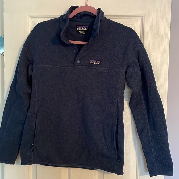 PATAGONIA (Size M) Blue Pullover with Pockets - Picture 1 of 2